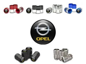 Opel Tyres Valve Caps for Bikes Tuning Pro Style 